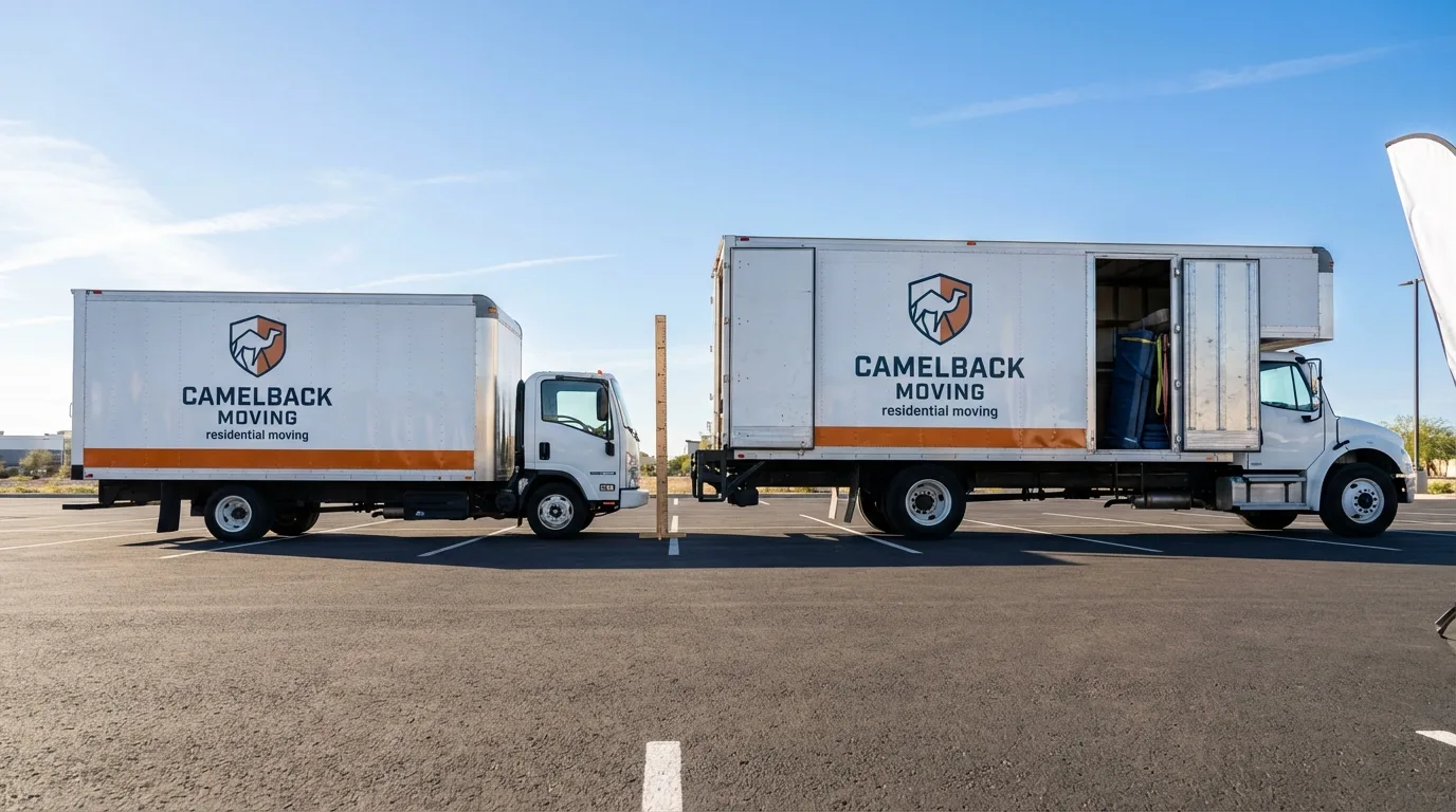Moving truck size capacity guide in Jefferson City